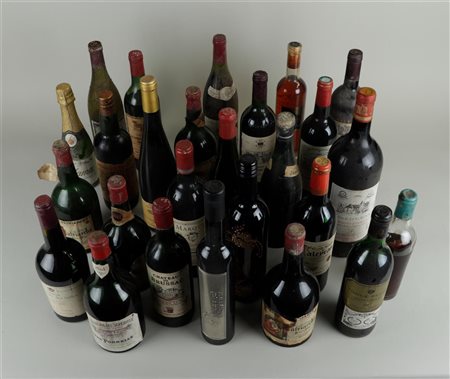 A large lot of various vintage wines including a large part Rhone and...