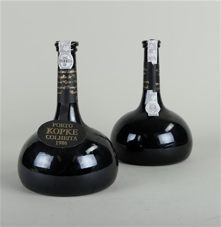 1986 Kopke Colheita Port -2 Bottles (0.50 liter).