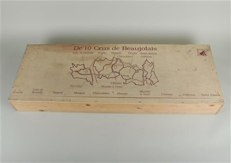 The 10 crus de beaujolais, in original box.