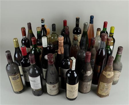 A large lot of various vintage wines including a large part Rhone and...