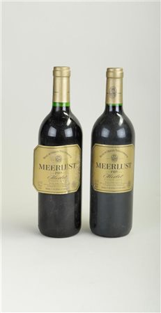 2x Meerlust Merlot 1989.