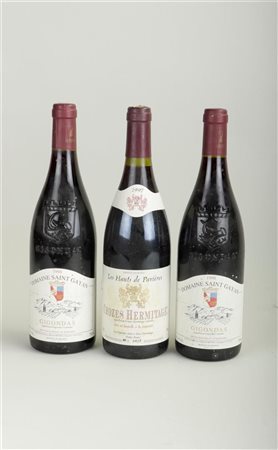 A lot of eight different Burgundies.