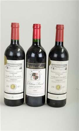 A lot of eight different Bordeaux and Medoc.