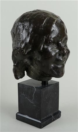 Rik Wouters (Mechelen 1882 - 1916 Amsterdam), The little girl, bronze. H.: 22...