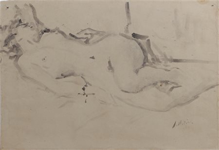 A folder containing (7) drawings by Jan Altink (Groningen 1885 -...