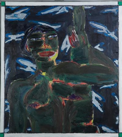 Alphions Freymuth (born Haarlem 1940), Cuba Maria, signed, and dated '06'...