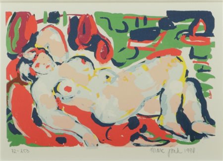 MarcJonk(B. 1951 ), Reclining Nude, signed, and dated '1998', and numbered 72...