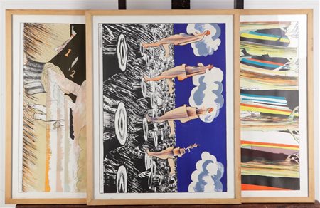 Hannes Postma (1933 - 2020),A lot containing 3 pieces of graphics from the...