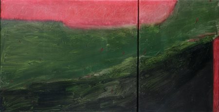 Dorien Melis (1938 - 2021), 'Tullamore' - Landscape, annotated with title,...