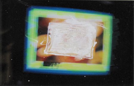 Mario Schifano (Homs 1934 - Roma 1998) Senza titolo Fotografia con ritocchi a...