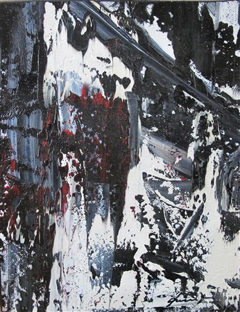 Pierluigi de Lutti (Monfalcone 1959) Senza titolo Olio su tela 40x30 cm...