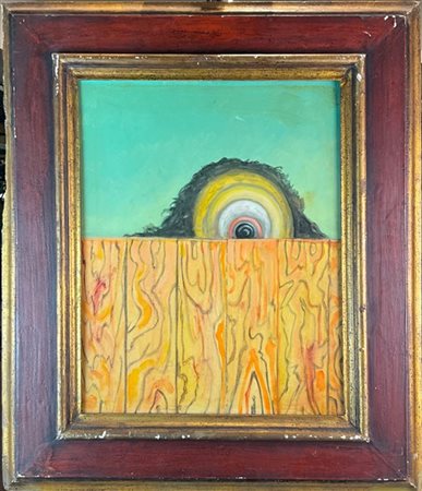 Arturo Carmassi "Studio per periferia" 1970
olio su tela
cm 50x40
firmato, titol