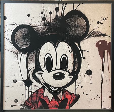 Chris Boyle "Badly Drawn Mickey Mouse" 2022
stampa offset
cm 60x60
siglata e num