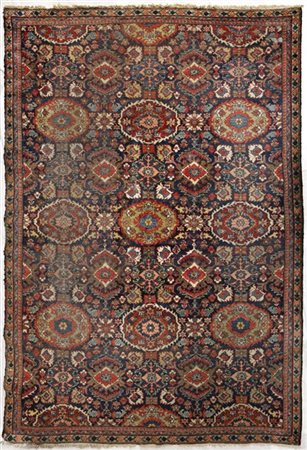 Tappeto Mahal, Persia, inizio secolo XX (cm 329x230) (difetti, rapature, tracce