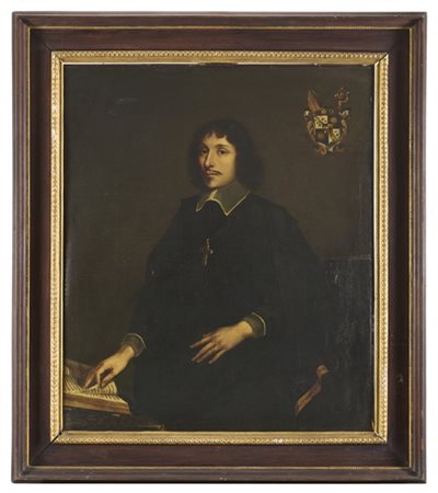 Scuola romana del secolo XVII

"Ritratto di prelato"
olio su tela (cm 105,5x89,