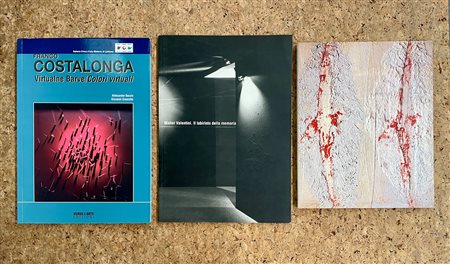 WALTER VALENTINI, FRANCO COSTALOGNA E TOTI SCIALOJA - Lotto unico di 3 cataloghi