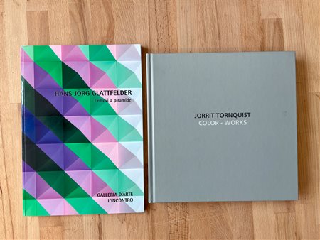 JORRIT TORNQUIST E HANS-JÖRG GLATTFELDER - Lotto unico di 2 cataloghi