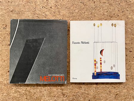 FAUSTO MELOTTI - Lotto unico di 2 cataloghi