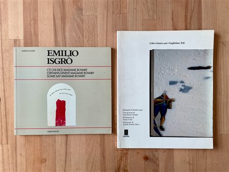 EMILIO ISGRÒ - Lotto unico di 2 cataloghi