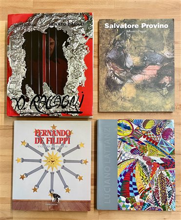 ARTE ITALIANA DEL DOPOGUERRA - Lotto unico di 4 cataloghi