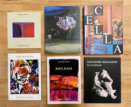 ARTE MODERNA E CONTEMPORANEA - Lotto unico di 6 cataloghi