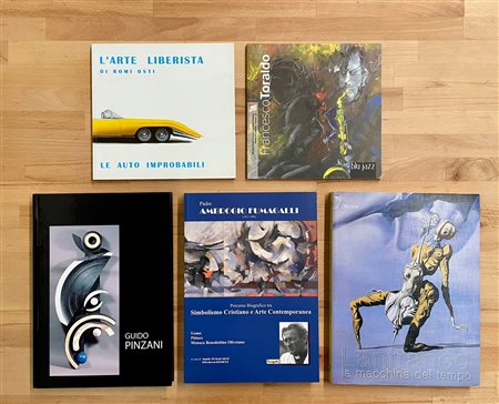 ARTE MODERNA E CONTEMPORANEA - Lotto unico di 5 cataloghi