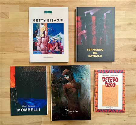 ARTE MODERNA E CONTEMPORANEA - Lotto unico di 5 cataloghi