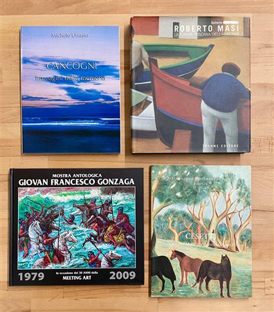 PITTORI FIGURATIVI ITALIANI - Lotto unico di 4 cataloghi