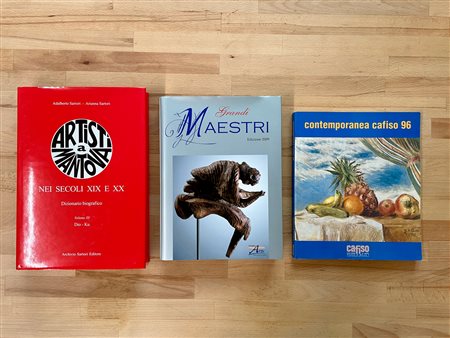 ANNUARI D'ARTE MODERNA E CONTEMPORANEA - Lotto unico di 3 cataloghi