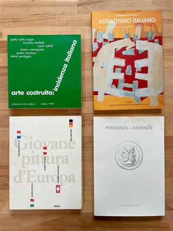 COLLETTIVE D'ARTE MODERNA E CONTEMPORANEA - Lotto unico di 4 cataloghi