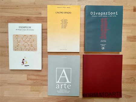 COLLETTIVE D'ARTE MODERNA E CONTEMPORANEA - Lotto unico di 5 cataloghi