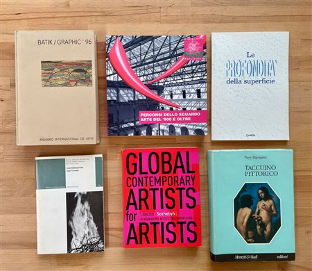 ARTE MODERNA E CONTEMPORANEA - Lotto unico di 6 cataloghi