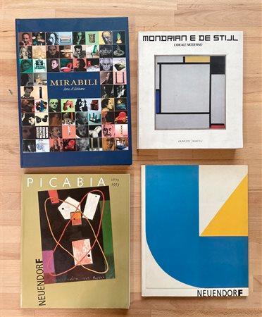 ARTE MODERNA - Lotto unico di 4 cataloghi