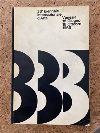 LA BIENNALE DI VENEZIA - XXXIII Biennale Internazionale d'Arte di Venezia, 1966