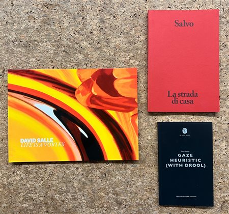 DAVID SALLE, SALVO E TONY OURSLER - Lotto unico di 3 cataloghi