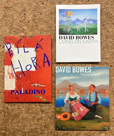 DAVID BOWES  E MIMMO PALADINO - Lotto unico di 3 cataloghi