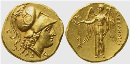 Kings of Macedon, Alexander III 'the Great' (336-323 BC), Stater; AV (8,58 g; 18,7 mm)