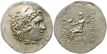 Kings of Macedon, Alexander III 'the Great' (336-323 BC), Tetradrachm; AR (16,76 g; 27 mm)