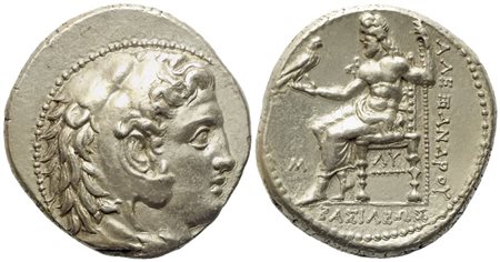 Kings of Macedon, Alexander III 'The Great' (336-323 BC), Tetradrachm; AR (16,92 g; 26,5 mm)