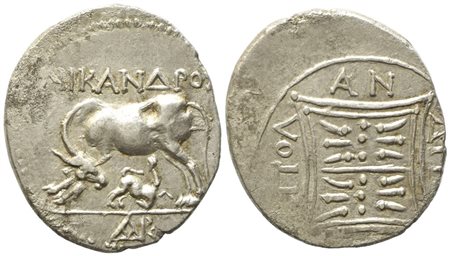 Illyria, Apollonia (c. 229-100 BC), Victoriatus; AR (3,25 g; 18,2 mm)