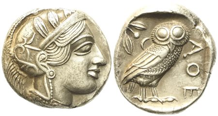Attica, Athens (c. 454-404 BC), Tetradrachm; AR (17,83 g; 25 mm)