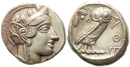Attica, Athens (c. 454-404 BC), Tetradrachm; AR (17,78 g; 25,2 mm)