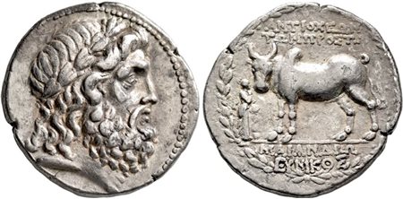 Karia, Antioch ad Maeandrum (c.ca 90-89-65/60 BC), Tetradrachm; AR (16,21 g; 26 mm)