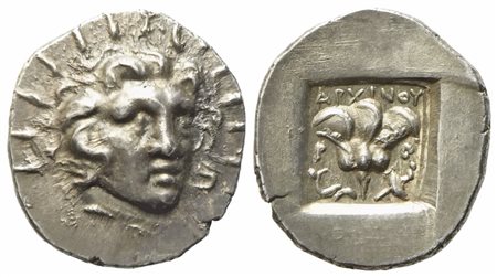 Islands off Karia, Rhodos (c. 170-150 BC), Hemidrachm; AR (1,38 g; 13,2 mm)