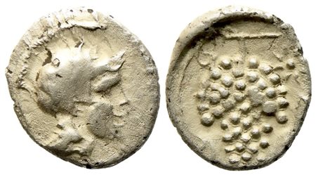 Cilicia, Soloi (c. 410-375 BC), Obol; AR (0,53 g; 9,2 mm)