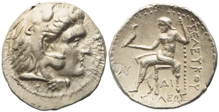 Seleukid Kings of Syria, Seleukos I Nikator (312-281 BC), Tetradrachm; AR (17,13 g; 27 mm)
