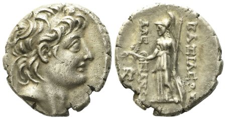 Seleukid Kings of Syria, Alexander II Zabinas (128-122 BC), Drachm; AR (4 g; 16,8 mm)