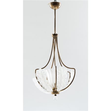 ERCOLE BAROVIER (Attr.le), Lampada a sospensione