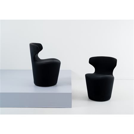 NAOTO FUKASAWA, Coppia poltrone girevoli mod. “Mini Papilio”