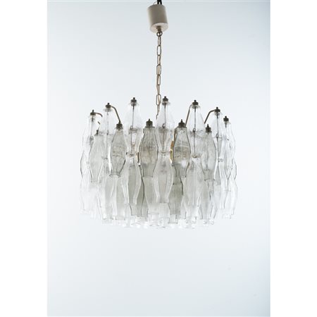 CARLO SCARPA (Attr.le), Lampada sospensione serie “Poliedri”